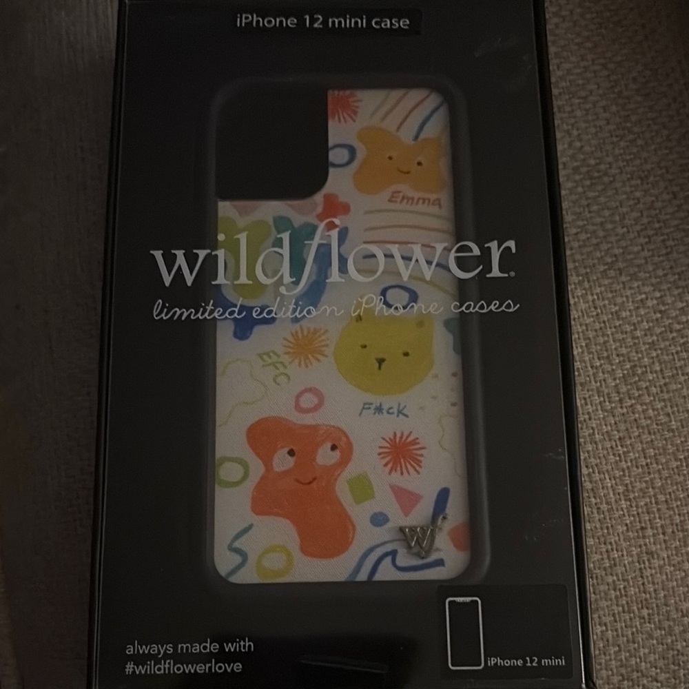 Wildflower Case iPhone 12 Mini: Limited Edition Emma Chamberlain